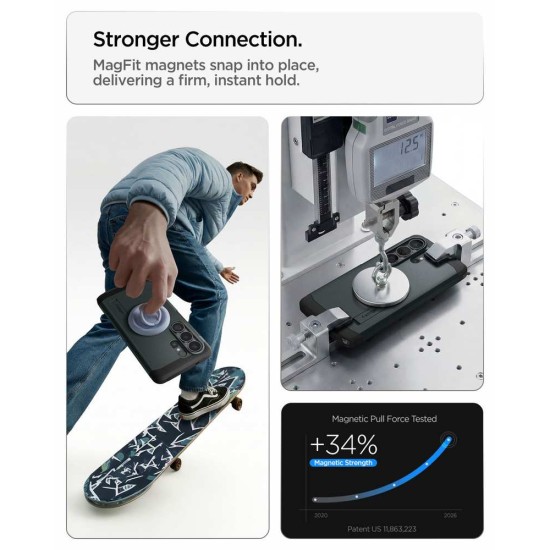 Husa Spigen Tough Armor MagSafe pentru Samsung Galaxy S26 Ultra, Verde Abis Husa Spigen Tough Armor MagSafe pentru Samsung Galaxy S26 Ultra, Verde Abis (S26 Ultra, ACS10686) by www.silkase.ro