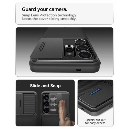 Husa Spigen Optik Armor pentru Samsung Galaxy S26 Ultra, Negru Husa Spigen Optik Armor pentru Samsung Galaxy S26 Ultra, Negru (S26 Ultra, ACS10687) by www.silkase.ro