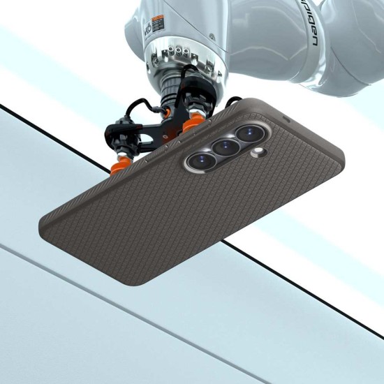 Husa Spigen Liquid Air MagSafe pentru Samsung Galaxy S26+, Gri Marmura (S26 Plus, ACS10705) by www.silkase.ro