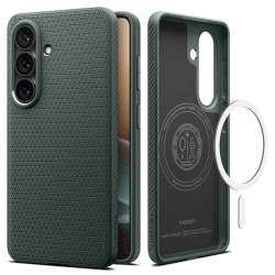Husa Spigen Liquid Air MagSafe pentru Samsung Galaxy S26+, Verde Abis