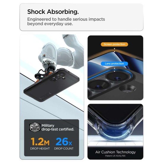 Husa Spigen Tough Armor MagSafe pentru Samsung Galaxy S26+, Negru Husa Spigen Tough Armor MagSafe pentru Samsung Galaxy S26+, Negru (S26 Plus, ACS10713) by www.silkase.ro
