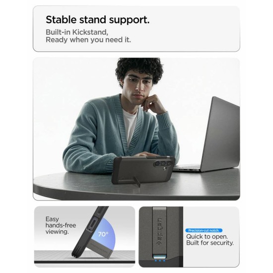 Husa Spigen Tough Armor MagSafe pentru Samsung Galaxy S26+, Gunmetal Husa Spigen Tough Armor MagSafe pentru Samsung Galaxy S26+, Gunmetal (S26 Plus, ACS10714) by www.silkase.ro