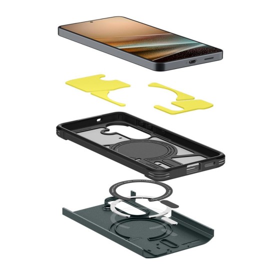 Husa Spigen Tough Armor MagSafe pentru Samsung Galaxy S26+, Verde Abis Husa Spigen Tough Armor MagSafe pentru Samsung Galaxy S26+, Verde Abis (S26 Plus, ACS10715) by www.silkase.ro