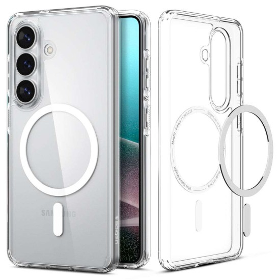Husa Spigen Ultra Hybrid MagSafe pentru Samsung Galaxy S26, Alb Transparent Husa Spigen Ultra Hybrid MagSafe pentru Samsung Galaxy S26, Alb Transparent (S26, ACS10734) by www.silkase.ro