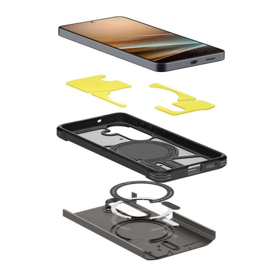 Husa Spigen Tough Armor MagSafe pentru Samsung Galaxy S26, Gunmetal (S26, ACS10739) by www.silkase.ro
