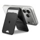 Portofel Spigen Slim Fold Tripod MagSafe cu Slot 1 Card, Negru (iPhone 17 Pro Max, AFA10751) by www.silkase.ro
