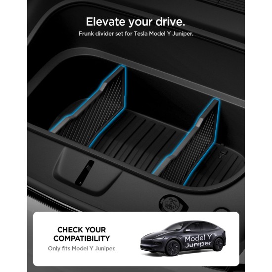Organizator Compartiment Portbagaj Fata (Frunk) Spigen pentru Tesla Model Y (Juniper), Negru Organizator Compartiment Portbagaj Fata (Frunk) Spigen pentru Tesla Model Y (Juniper), Negru (Accesorii auto, ACP10799) by www.silkase.ro