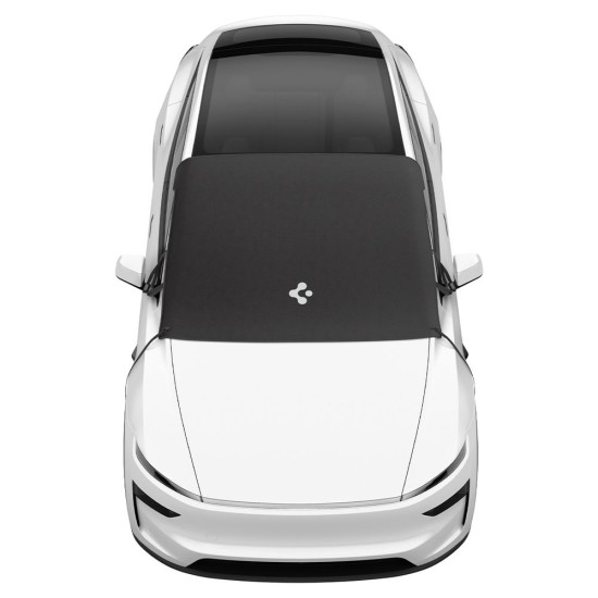 Parasolar Auto Premium Spigen pentru Tesla Model 3 și Model Y, Negru (Accesorii auto, ACP10950) by www.silkase.ro