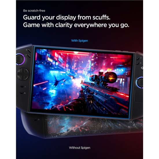 Set 2 Folii de Protecție Spigen Glass tR Slim pentru Lenovo Legion Go 2 (Ingredi, AGL10952) by www.silkase.ro
