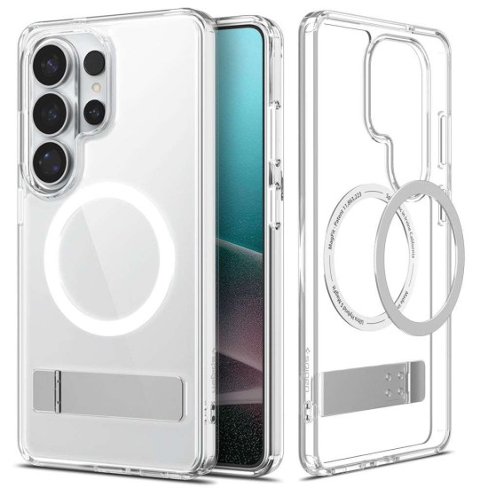 Husa Spigen Ultra Hybrid S MagSafe pentru Samsung Galaxy S26 Ultra, Alb Transparent (S26 Ultra, ACS11032) by www.silkase.ro