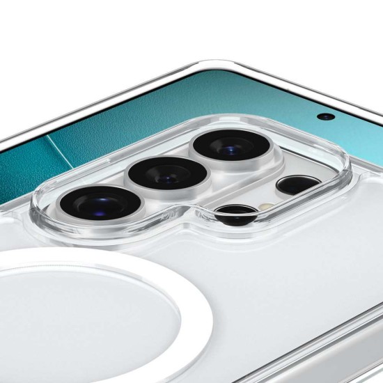 Husa Spigen Ultra Hybrid S MagSafe pentru Samsung Galaxy S26 Ultra, Alb Transparent (S26 Ultra, ACS11032) by www.silkase.ro