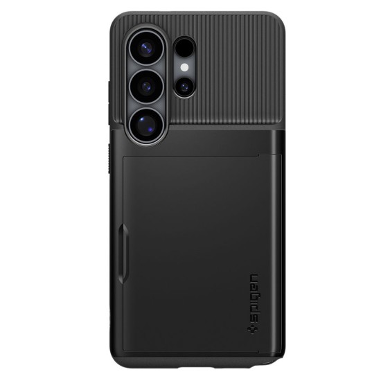 Husa Spigen Slim Armor CS pentru Samsung Galaxy S26 Ultra, Negru (S26 Ultra, ACS11036) by www.silkase.ro