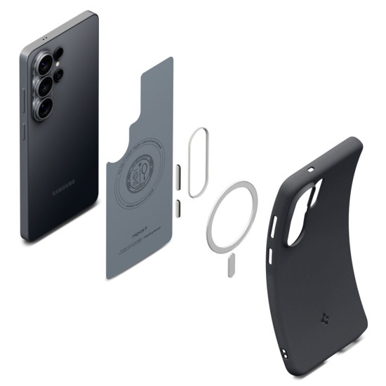 Husa Spigen Nano Pop MagSafe pentru Samsung Galaxy S26 Ultra, Negru Sesame (S26 Ultra, ACS11038) by www.silkase.ro