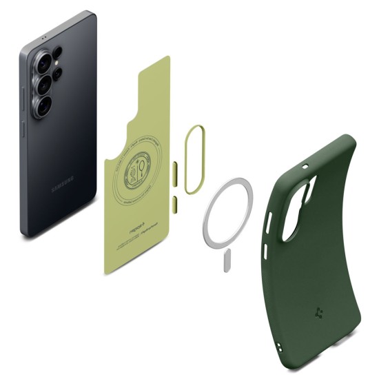 Husa Spigen Nano Pop MagSafe pentru Samsung Galaxy S26 Ultra, Verde Avocado (S26 Ultra, ACS11039) by www.silkase.ro