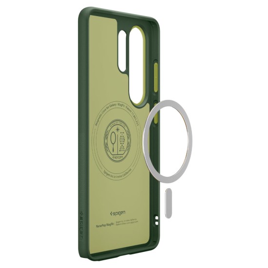 Husa Spigen Nano Pop MagSafe pentru Samsung Galaxy S26 Ultra, Verde Avocado (S26 Ultra, ACS11039) by www.silkase.ro