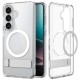 Husa Spigen Ultra Hybrid S MagSafe pentru Samsung Galaxy S26, Alb Transparent (S26, ACS11061) by www.silkase.ro