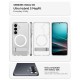 Husa Spigen Ultra Hybrid S MagSafe pentru Samsung Galaxy S26, Alb Transparent (S26, ACS11061) by www.silkase.ro