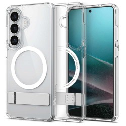 Husa Spigen Ultra Hybrid S MagSafe pentru Samsung Galaxy S26, Alb Transparent Husa Spigen Ultra Hybrid S MagSafe pentru Samsung Galaxy S26, Alb Transparent