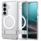 Husa Spigen Ultra Hybrid S MagSafe pentru Samsung Galaxy S26, Alb Transparent (S26, ACS11061) by www.silkase.ro