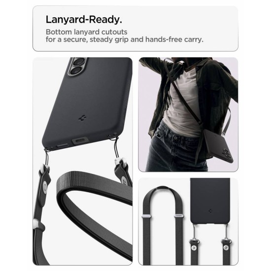 Husa Spigen Nano Pop MagSafe pentru Samsung Galaxy S26, Negru Sesame (S26, ACS11066) by www.silkase.ro