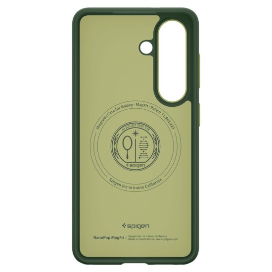 Husa Spigen Nano Pop MagSafe pentru Samsung Galaxy S26, Verde Avocado Husa Spigen Nano Pop MagSafe pentru Samsung Galaxy S26, Verde Avocado (S26, ACS11067) by www.silkase.ro