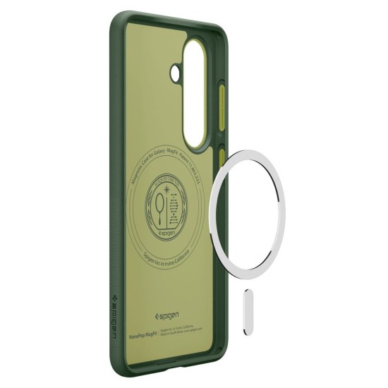 Husa Spigen Nano Pop MagSafe pentru Samsung Galaxy S26, Verde Avocado Husa Spigen Nano Pop MagSafe pentru Samsung Galaxy S26, Verde Avocado (S26, ACS11067) by www.silkase.ro