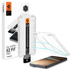 Folie sticla Spigen Glass tR EZ Fit Pro (Anti-Reflex), Set 2 bucati pentru Samsung Galaxy S26 Ultra, Transparenta