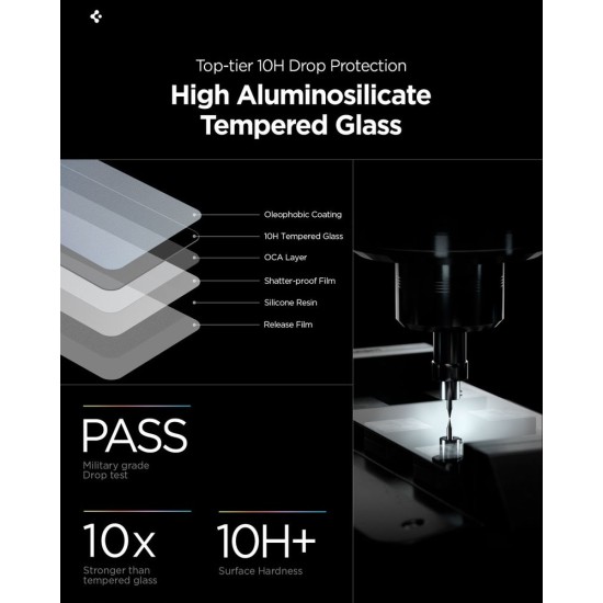 Folie sticla Spigen Glass tR EZ Fit Pro HD, Set 2 bucati pentru Samsung Galaxy S26 Ultra, Transparenta Folie sticla Spigen Glass tR EZ Fit Pro HD, Set 2 bucati pentru Samsung Galaxy S26 Ultra, Transparenta (S26 Ultra, AGL11072) by www.silkase.ro