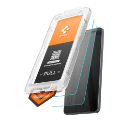 Folie sticla Spigen Glass tR EZ Fit Pro HD, Set 2 bucati pentru Samsung Galaxy S26 Ultra, Transparenta