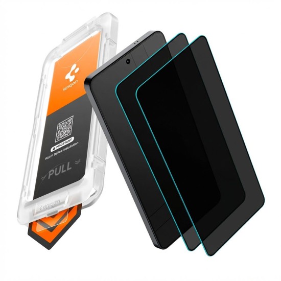 Folie sticla Spigen Glass tR EZ Fit Pro HD (Privacy), Set 2 bucati pentru Samsung Galaxy S26 Ultra, Transparenta Folie sticla Spigen Glass tR EZ Fit Pro HD (Privacy), Set 2 bucati pentru Samsung Galaxy S26 Ultra, Transparenta (S26 Ultra, AGL11073) by www.silkase.ro
