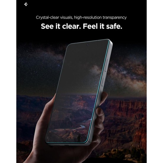 Folie sticla Spigen Glass tR EZ Fit Pro HD (Privacy), Set 2 bucati pentru Samsung Galaxy S26 Ultra, Transparenta Folie sticla Spigen Glass tR EZ Fit Pro HD (Privacy), Set 2 bucati pentru Samsung Galaxy S26 Ultra, Transparenta (S26 Ultra, AGL11073) by www.silkase.ro