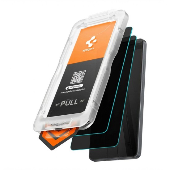 Folie sticla Spigen Glass tR EZ Fit Pro HD (Privacy), Set 2 bucati pentru Samsung Galaxy S26 Ultra, Transparenta Folie sticla Spigen Glass tR EZ Fit Pro HD (Privacy), Set 2 bucati pentru Samsung Galaxy S26 Ultra, Transparenta (S26 Ultra, AGL11073) by www.silkase.ro