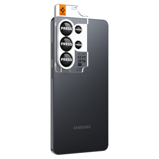 Folie protectie camere Spigen Glass tR EZ Fit Optik Pro HD, Set 2 bucati pentru Samsung Galaxy S26 Ultra, Negru (S26 Ultra, AGL11076) by www.silkase.ro