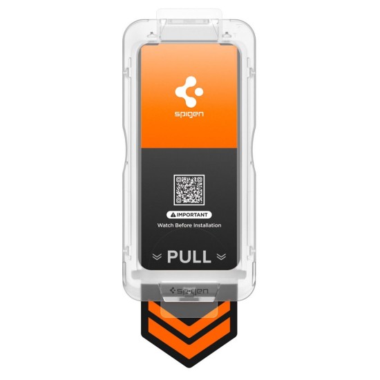 Folie sticla Spigen Glass tR EZ Fit Pro HD (Privacy), Set 2 bucati pentru Samsung Galaxy S26+, Transparenta (S26 Plus, AGL11085) by www.silkase.ro