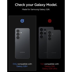 Folie protectie camere Spigen Glass tR EZ Fit Optik Pro HD, Set 2 bucati pentru Samsung Galaxy S26+, Negru Folie protectie camere Spigen Glass tR EZ Fit Optik Pro HD, Set 2 bucati pentru Samsung Galaxy S26+, Negru