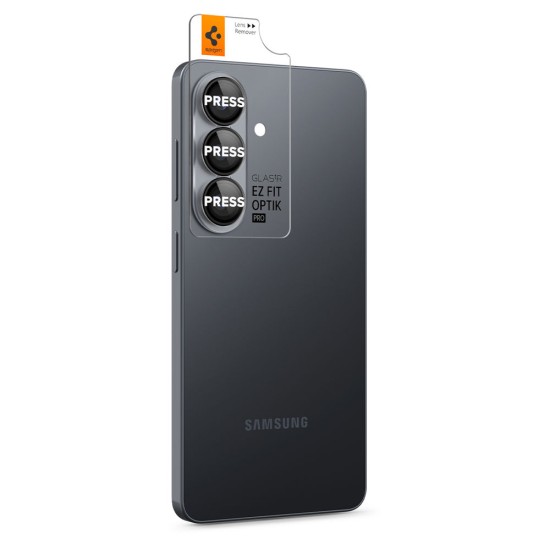Folie protectie camere Spigen Glass tR EZ Fit Optik Pro HD, Set 2 bucati pentru Samsung Galaxy S26, Negru Folie protectie camere Spigen Glass tR EZ Fit Optik Pro HD, Set 2 bucati pentru Samsung Galaxy S26, Negru (S26, AGL11099) by www.silkase.ro