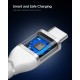 Cablu Spigen Essential USB-C la USB-C, 100W, Material Textil, Alb - EB10010CCA Cablu Spigen Essential USB-C la USB-C, 100W, Material Textil, Alb - EB10010CCA (Cabluri Telefon, ACA11102) by www.silkase.ro