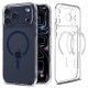 Husă Spigen Ultra Hybrid MagSafe pentru iPhone 17 Pro, Clear Deep Blue Husă Spigen Ultra Hybrid MagSafe pentru iPhone 17 Pro, Clear Deep Blue (iPhone 17 Pro, ACS11111) by www.silkase.ro