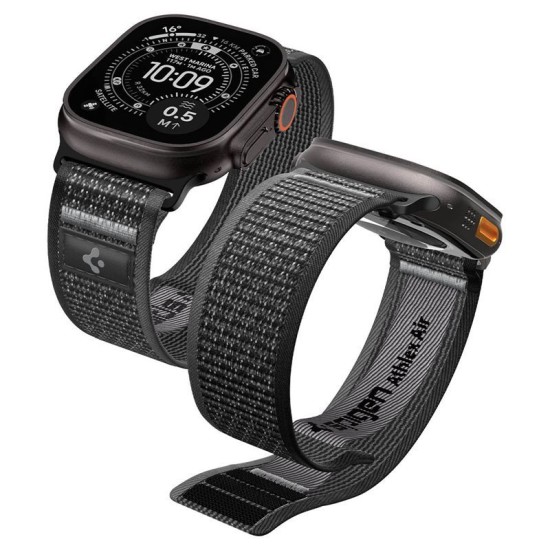 Curea Spigen Athlex Air 2 Active Band pentru Apple Watch 49mm / 46mm / 45mm / 44mm, Black Gray Curea Spigen Athlex Air 2 Active Band pentru Apple Watch 49mm / 46mm / 45mm / 44mm, Black Gray (Ingredi, AMP11113) by www.silkase.ro