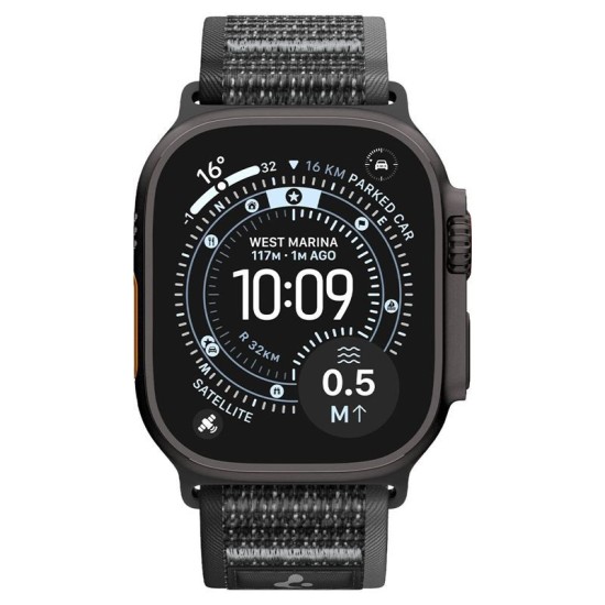 Curea Spigen Athlex Air 2 Active Band pentru Apple Watch 49mm / 46mm / 45mm / 44mm, Black Gray Curea Spigen Athlex Air 2 Active Band pentru Apple Watch 49mm / 46mm / 45mm / 44mm, Black Gray (Ingredi, AMP11113) by www.silkase.ro