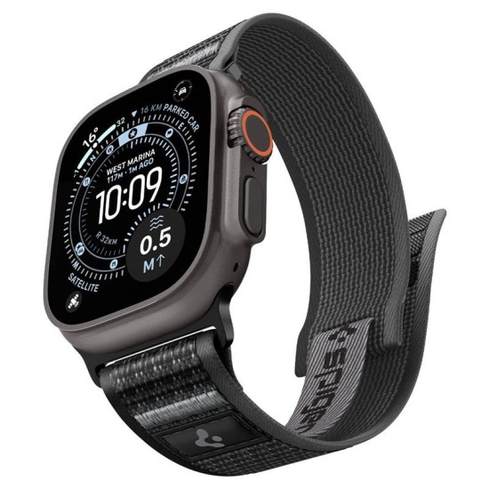 Curea Spigen Athlex Air 2 Active Band pentru Apple Watch 49mm / 46mm / 45mm / 44mm, Black Gray Curea Spigen Athlex Air 2 Active Band pentru Apple Watch 49mm / 46mm / 45mm / 44mm, Black Gray (Ingredi, AMP11113) by www.silkase.ro