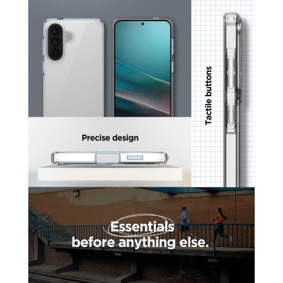 Husa Spigen Ultra Hybrid pentru Samsung Galaxy A57 5G, Crystal Clear, Protecție Premium (A57, ACS11123) by www.silkase.ro