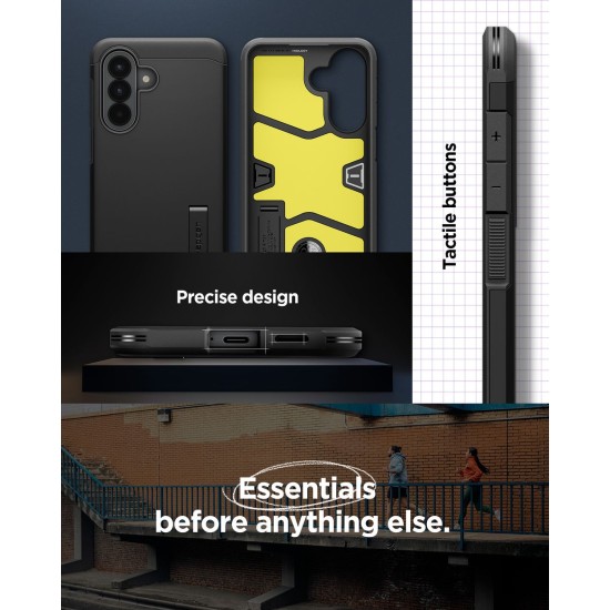 Husa Spigen Tough Armor pentru Samsung Galaxy A57 5G, Black Husa Spigen Tough Armor pentru Samsung Galaxy A57 5G, Black (A57, ACS11125) by www.silkase.ro