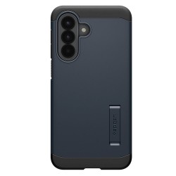 Husa Spigen Tough Armor Samsung Galaxy A57 5G, Metal Slate - Protecție Premium cu Stand Integrat