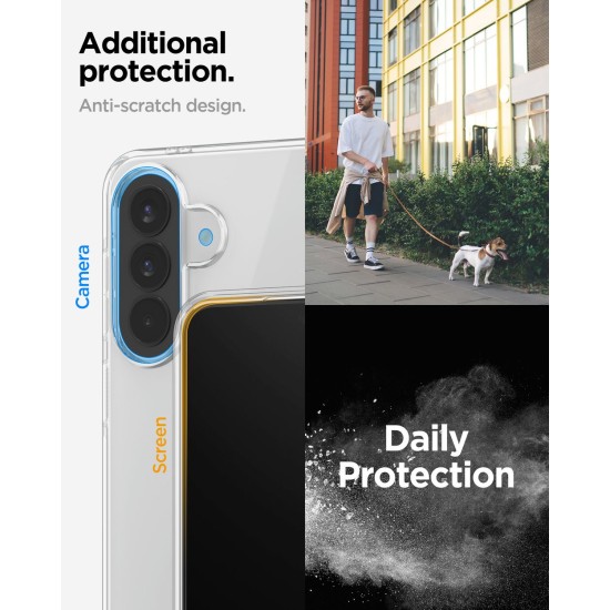 Husă Spigen Liquid Crystal pentru Samsung Galaxy A57 5G, Crystal Clear Husă Spigen Liquid Crystal pentru Samsung Galaxy A57 5G, Crystal Clear (A57, ACS11127) by www.silkase.ro