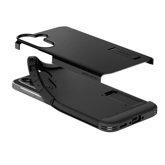 Husă Spigen Tough Armor pentru Samsung Galaxy A37 5G, Black Husă Spigen Tough Armor pentru Samsung Galaxy A37 5G, Black (A37, ACS11131) by www.silkase.ro