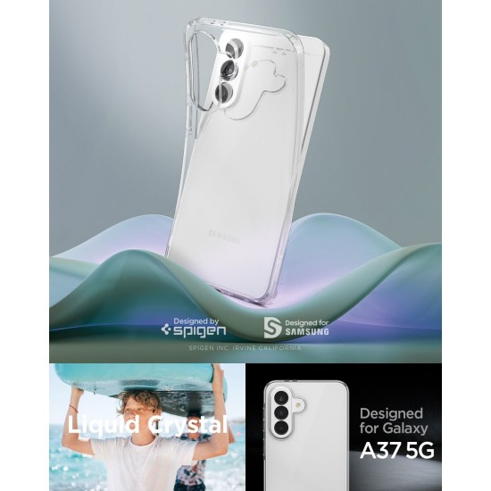 Husă Spigen Liquid Crystal pentru Samsung Galaxy A37 5G, Crystal Clear Husă Spigen Liquid Crystal pentru Samsung Galaxy A37 5G, Crystal Clear (A37, ACS11132) by www.silkase.ro