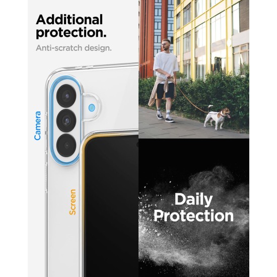 Husă Spigen Liquid Crystal pentru Samsung Galaxy A37 5G, Crystal Clear Husă Spigen Liquid Crystal pentru Samsung Galaxy A37 5G, Crystal Clear (A37, ACS11132) by www.silkase.ro