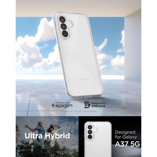 Husa Spigen Ultra Hybrid pentru Samsung Galaxy A37 5G, Crystal Clear Husa Spigen Ultra Hybrid pentru Samsung Galaxy A37 5G, Crystal Clear (A37, ACS11133) by www.silkase.ro