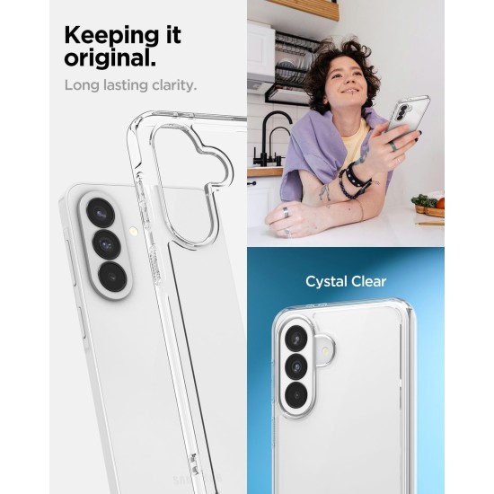 Husa Spigen Ultra Hybrid pentru Samsung Galaxy A37 5G, Crystal Clear Husa Spigen Ultra Hybrid pentru Samsung Galaxy A37 5G, Crystal Clear (A37, ACS11133) by www.silkase.ro